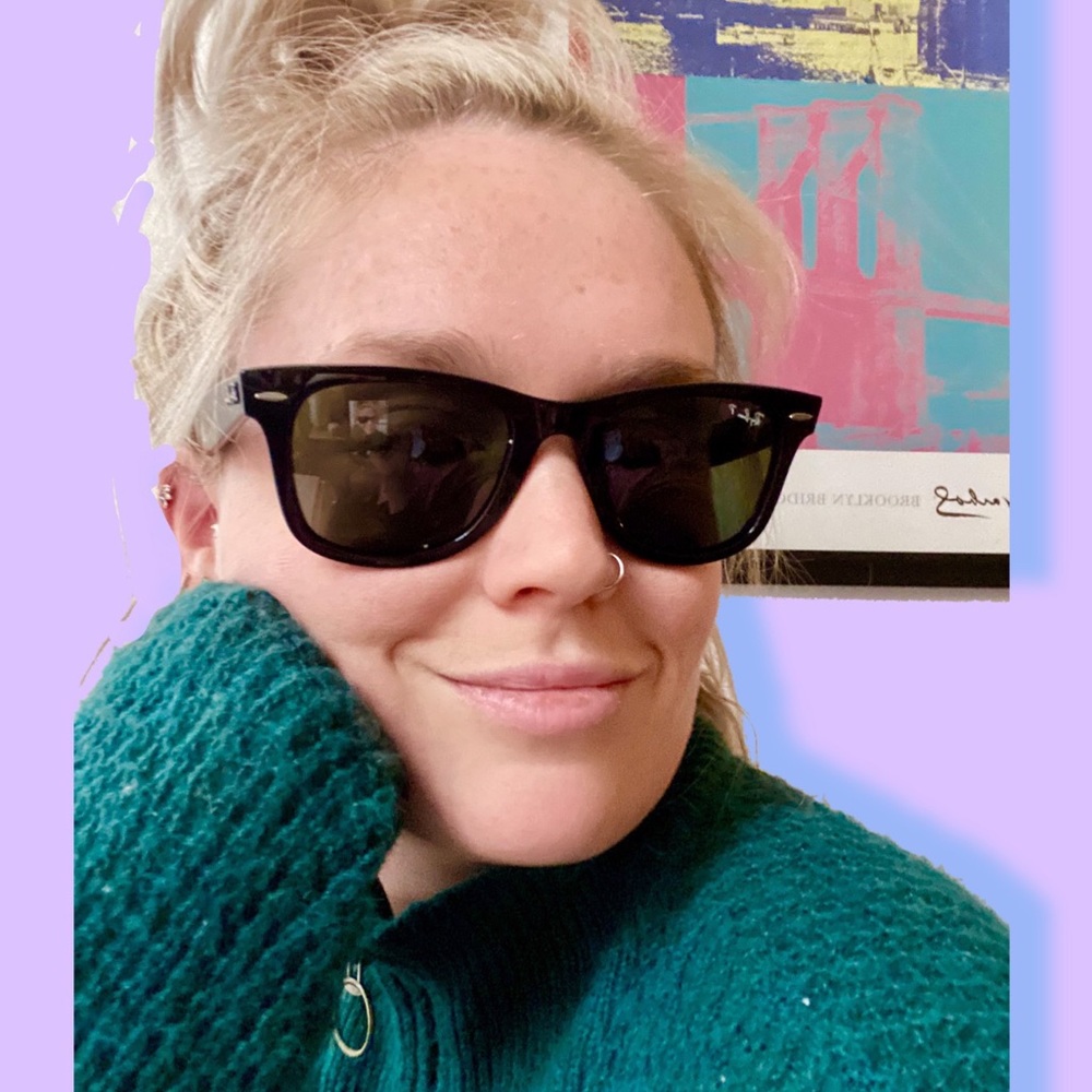 Ray Bans Classic Black Wayfarer ~Polarized and Scratch Free~